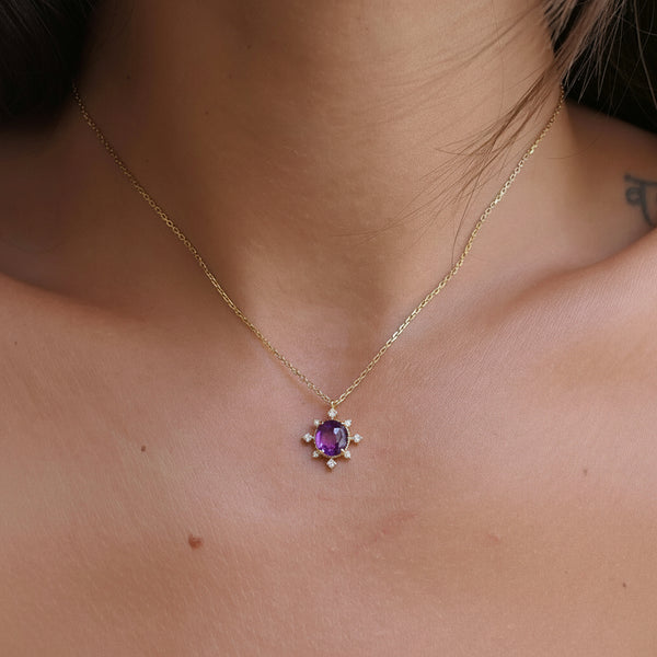 Amethyst Rise Necklace