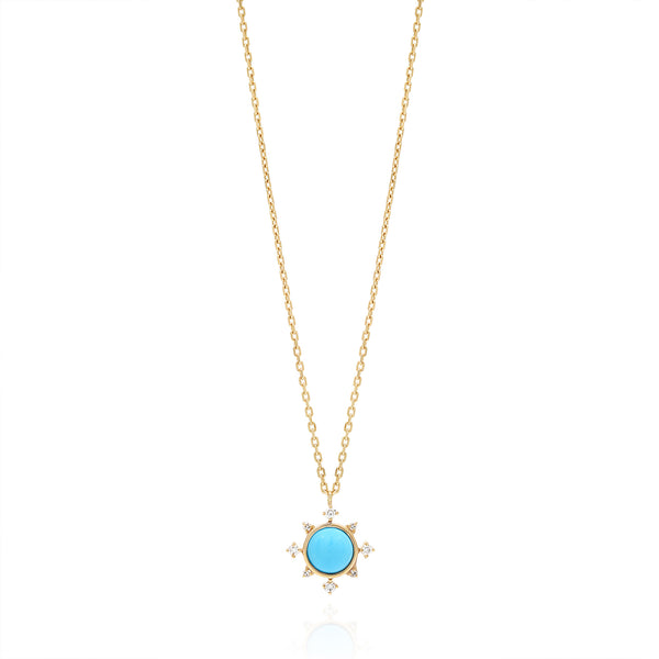 Turquoise Rise Necklace