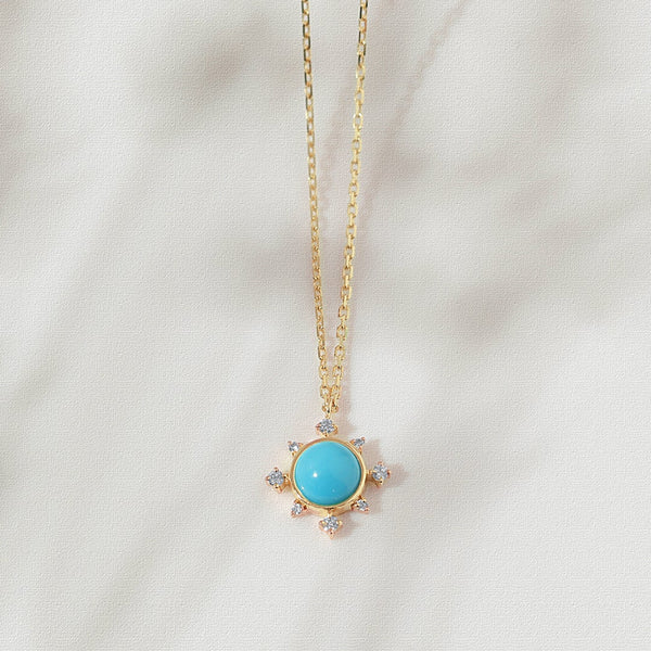 Turquoise Rise Necklace
