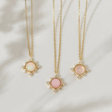 Pink Opal Rise Necklace