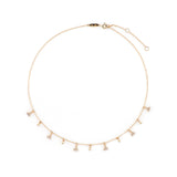 Diamond Charm Choker