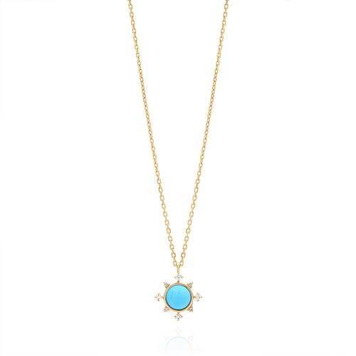 Turquoise Rise Necklace
