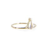 Moonstone Temple Ring